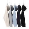 Mens Heavyweight 400G Fleece Hoodie Zip Up Solid Color Casual Sweatshirt Couples Winter