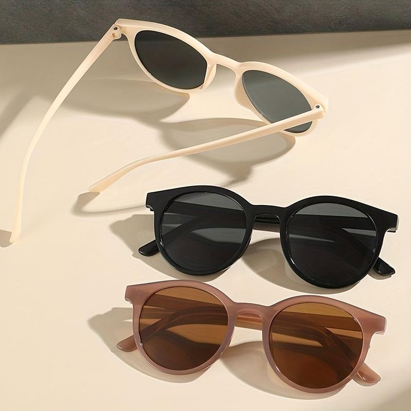 3 шт. Овальные модные солнцезащитные очки для женщин и мужчин, повседневные, антибликовые, солнцезащитные очки для вождения, пляжа, путешествий, очки UV400