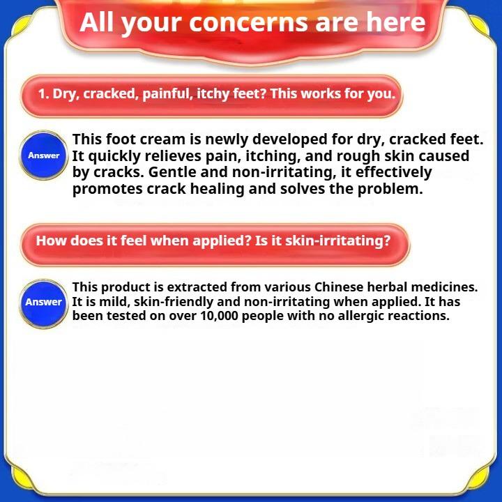 Специальный крем от трещин на руках и ногах, сухости и трещин на пятках, сухости и трещин, грибковой инфекции, трещин от обморожения