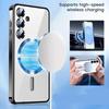 Магнитный чехол Magsafe с покрытием для Samsung Galaxy S25 FE S24 S23 Ultra A56 A36 A26 A55 A54 A17 A07 A16 A35 A15 A14 A05 A05S