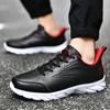 Осень и зима новая внешнеторговая спортивная обувь мужская бархатная черная корейская версия трендовая повседневная и удобная обувь для бега Цзиньцзян