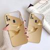 golden flying bird For Samsung A 31 32 A33 A34 35 14 A15 13 A16 25 26 50 52 53 54 55 56 70 71 72 73 Golden glass phone case