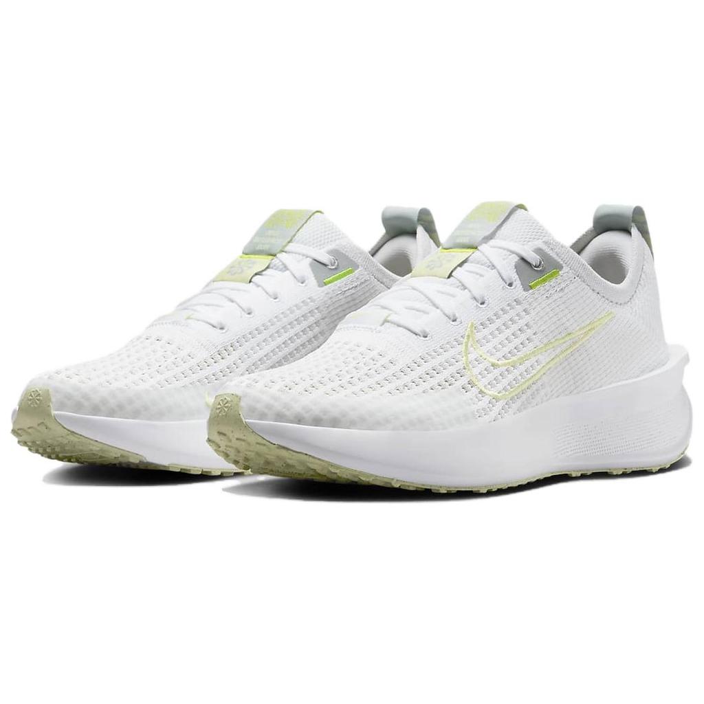 Nike Interact Run White Life Lime Women Sneakers Vast-Grey Black FD2292-103