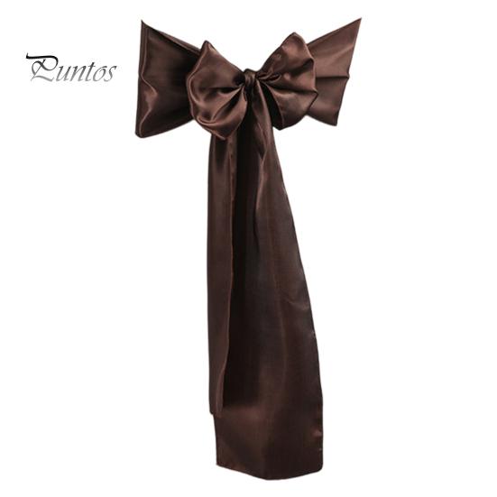 10 шт. чехлов на спинки стульев, атласные чехлы на стулья, большой бант, декор для праздников, свадеб, банкетов, подвязки для стульев для столовой