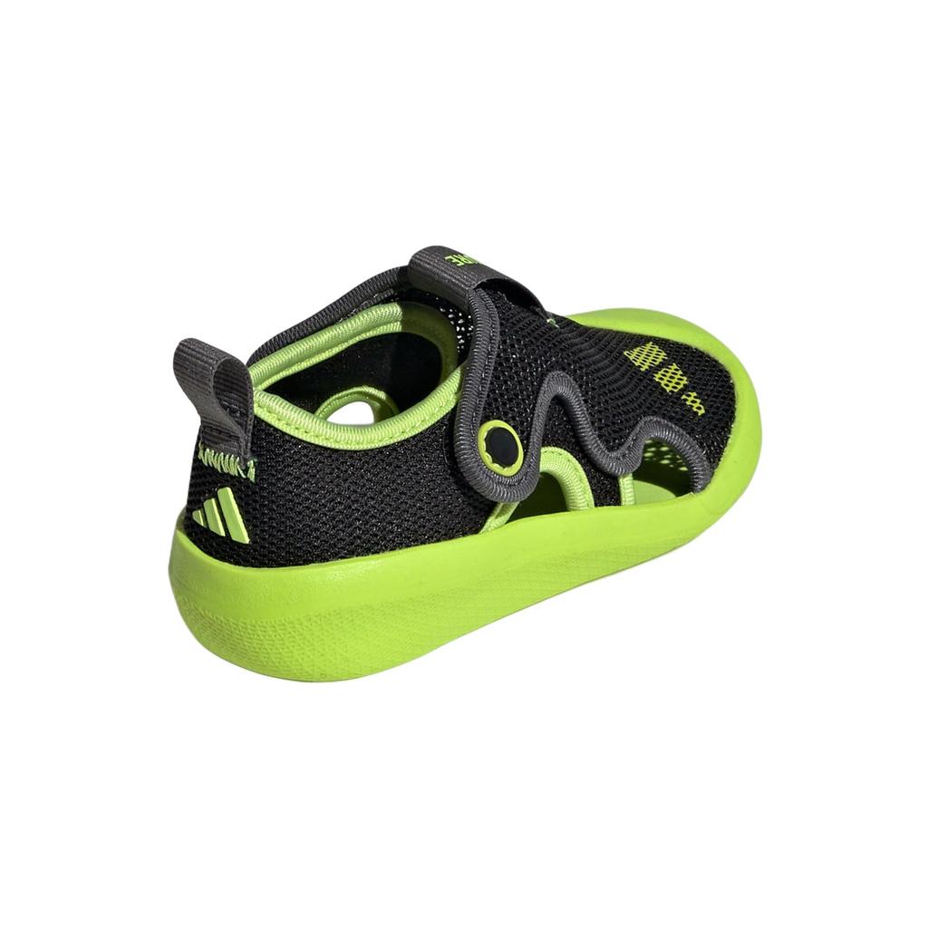 Adidas Altaventure 3 Mesh Универсальные Удобные Нескользящие Прочные Низкие Кроссовки для Ходьбы Детская Обувь Черный Зеленый JP5756