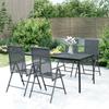 VidaXL Garden Dining Set 5 Pcs Anthracite Steel, Dining Set, Dining Set 3187982