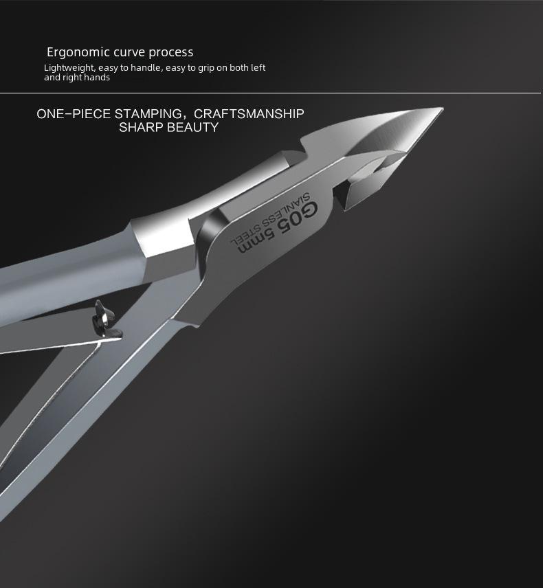 Украинско-российские матовые щипцы для кутикул из нержавеющей стали и профессиональные ножницы с зазубринами