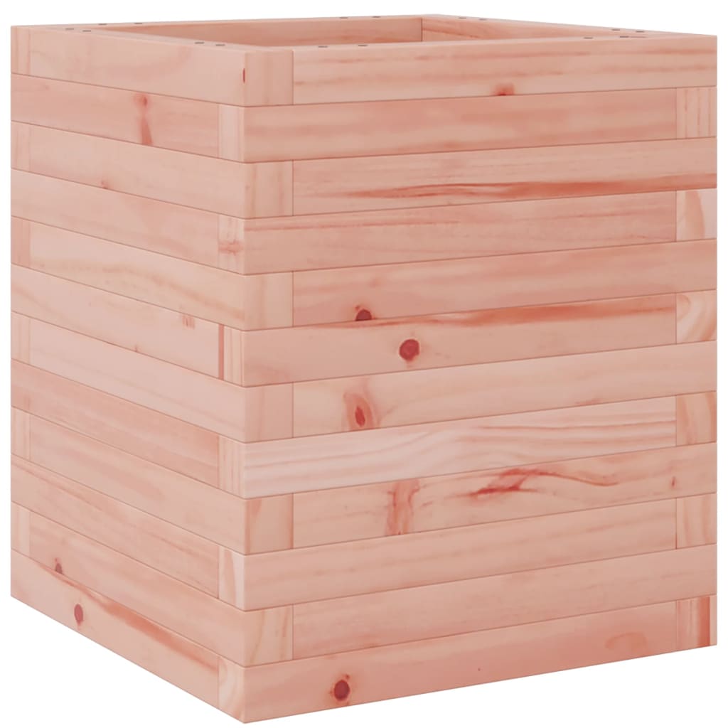 Plant Pot 40x40x46 cm Solid Douglas Fir Wood