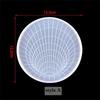 3D Creative DIY Round Geometric Spiral Coaster Silicone Mold New Concrete Resin Epoxy Resin Molds 2023