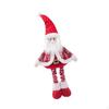 Christmas Plush Doll for Indoor Decoration, Red And White Telescopic Figure