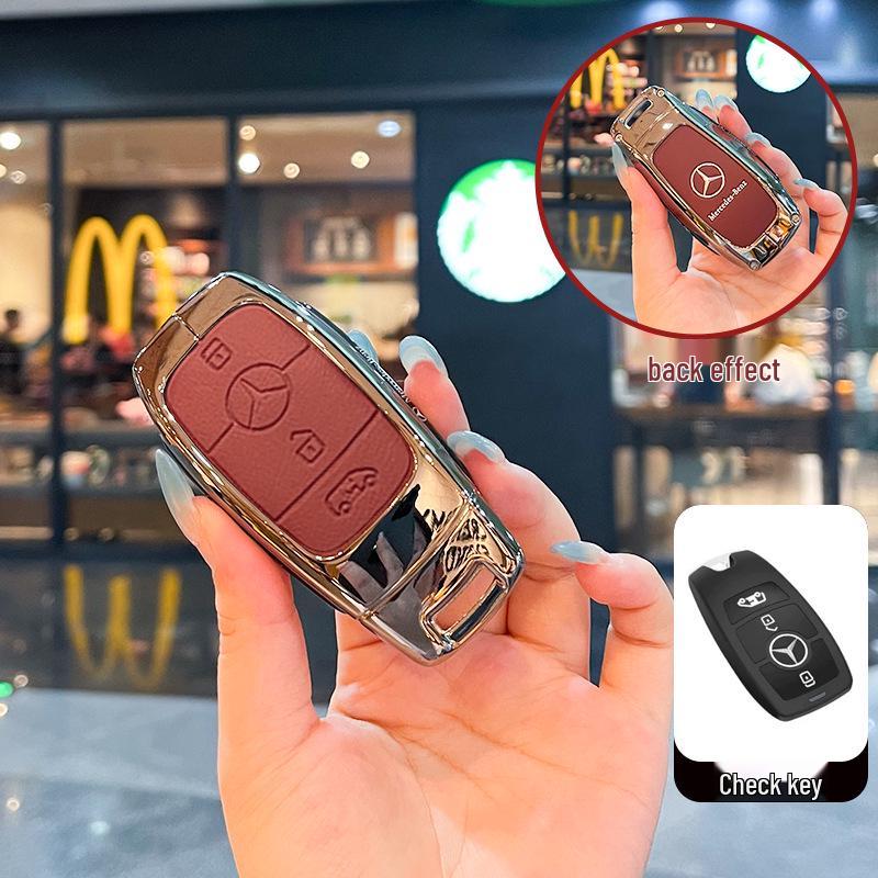 Металлический брелок-чехол для коммерческих фургонов Mercedes-Benz Vito 2.0T 2024 года