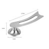 Standable Pot Lid Handle Dovetail Style Wok Lid Handle Sturdy Cookware Lid Knob  Lid Replacement