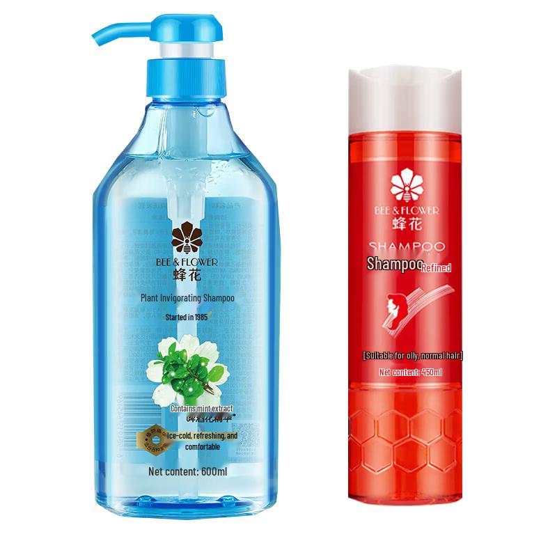 BEE&FLOWER Бодрящий Шампунь для Волос из Растений Набор