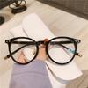 Computer Glasses Frame Women Men Anti Blue Light Round Eyewear Blocking Glasses Small Round Frame Ins Myopia Glasses Frame