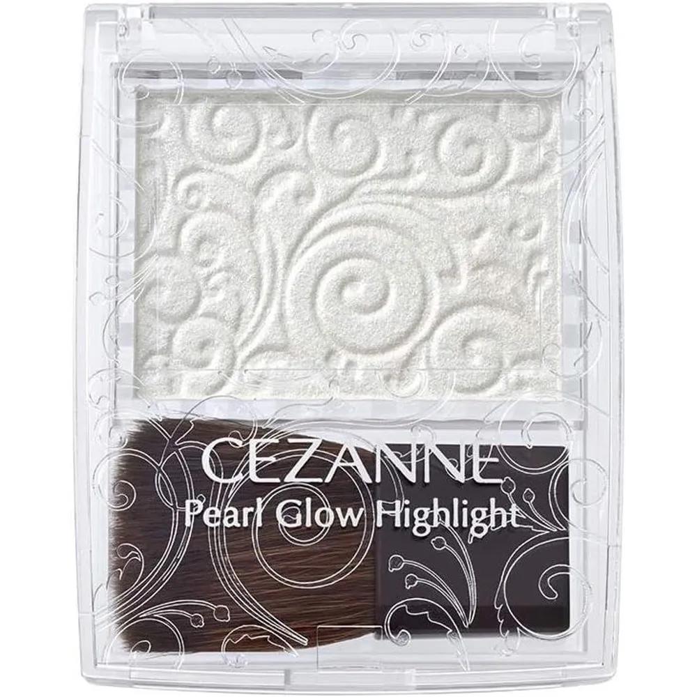 CEZANNE Pearl Glow Highlighter 03 Aurora Mint 2.4g Glossy Highlighter (3 Pieces)