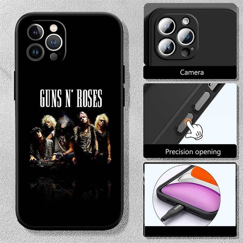 G-guns R-roses Ударопрочный чехол для телефона для Redmi Note 8 8T 9 9A 9C 9T 9S 10 11 11S 10C 10X 10A 10T Pro Max Plus Prime