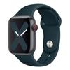 Ремешок для Apple Watch 44мм 45мм 40мм 41мм 42мм 46мм Спортивный силиконовый ремешок для смарт-часов Браслет iWatch Серии 10 9 8 11 SE 3