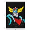 Grendizer, Goldorak Throw Blanket Sofa Quilt Polar Flannel Fabric warm for winter Blankets