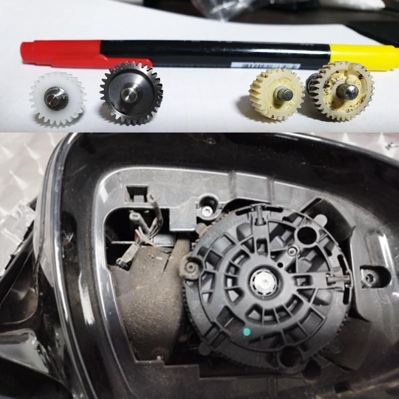 FC260SD14270 30T Car Rearview Mirror Reversing Electric Folding Engine Motor Gear Accessories Compatible for K3 K5 Villa