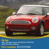 Пара противотуманных фар TOPUS для Mini Cooper R55 R56 R57 R58 R59 2007-2015, Mini Clubman 2006-2013, передний бампер, противотуманная фара БЕЗ лампочек, левая и правая стороны, прозрачные