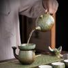 Чайник для чая пуэр, высококачественный грубый керамический чайник, чайники ручной работы премиум-класса, японский чайник и набор чашек, самовар, гайвань, горшки