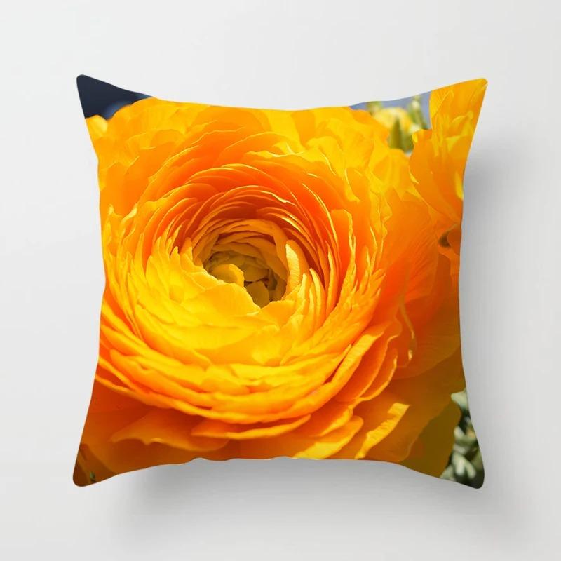 Офис Гостиная Дом Наволочка Автомобиль Украшения Красивый Цветочный Принт Наволочка