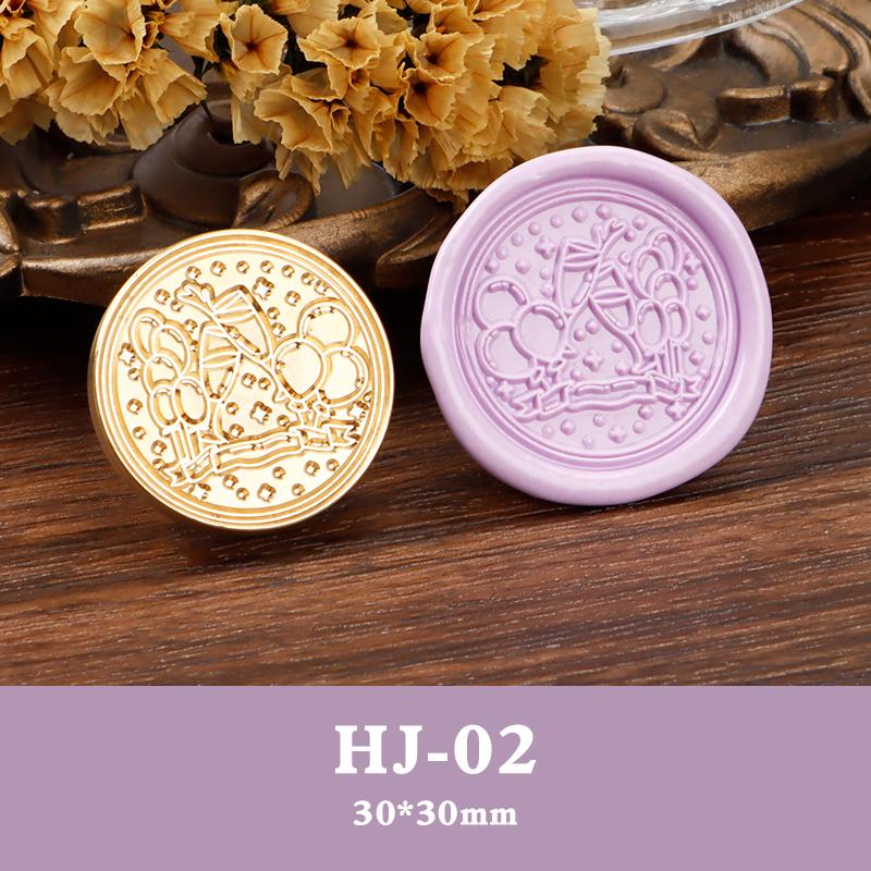 НаборCustom Frosted Copper Head Seal Set with Irregular Shape and Anime Pattern