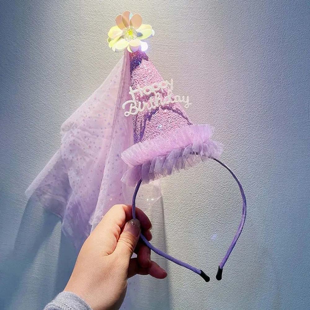1 шт. Милая шляпа на день рождения, аксессуары для вечеринки, простые аксессуары для головных уборов для вечеринки для взрослых и детей