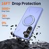 Магнитный чехол-подставка 360° для Samsung Galaxy A56 A36 A26 A16 A06 A17 A07 A55 A35 A25 A05S A15 A14 A05 для Magsafe Armor Cover
