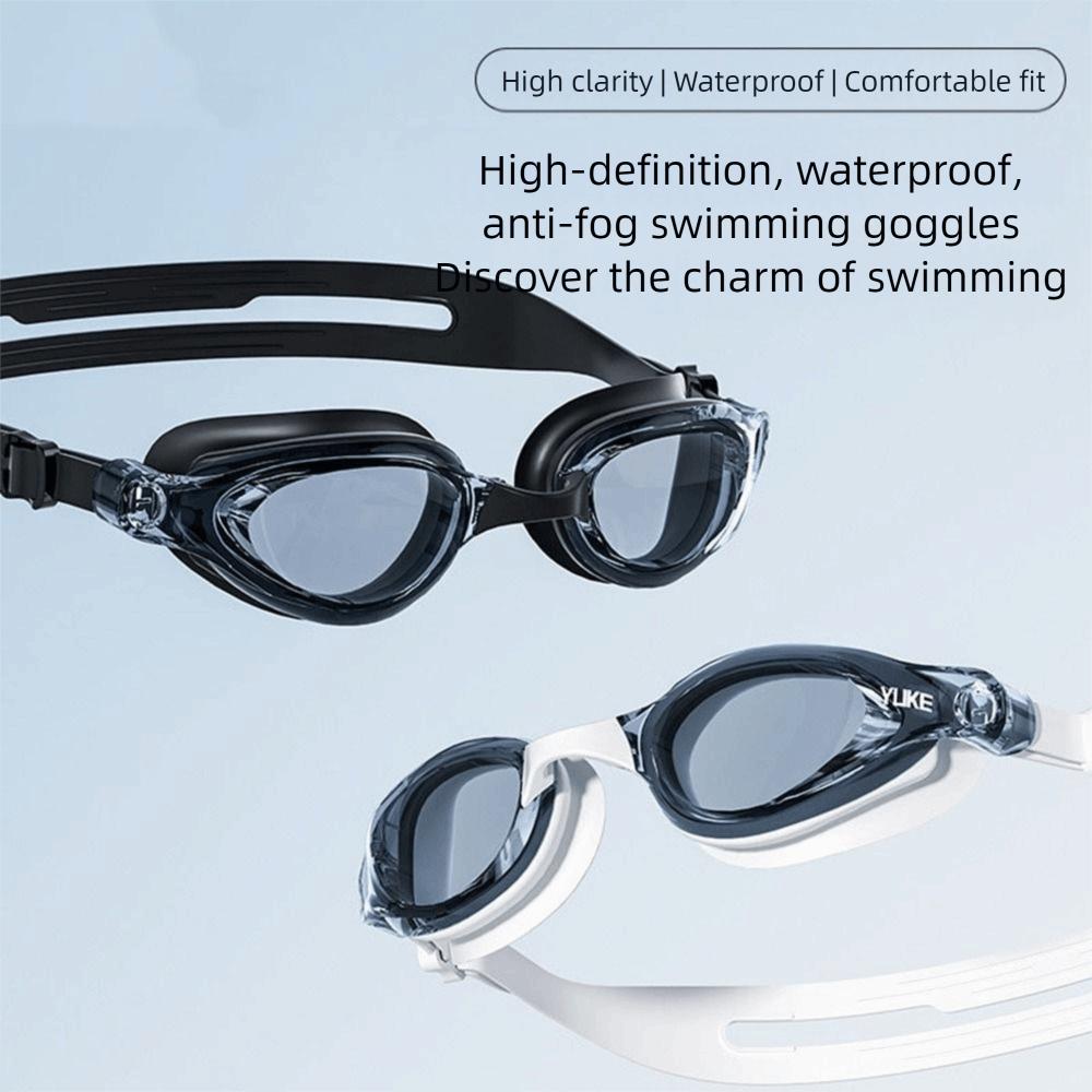 High-definition Swim Eyewear Glasses Silicone Flat Transparent Goggles Swimming Goggles Pool