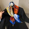 Новый Магнитная пряжка ожерелье шарф модный декоративный ободок для волос со стразами Магнитная пряжка ленивый шарф