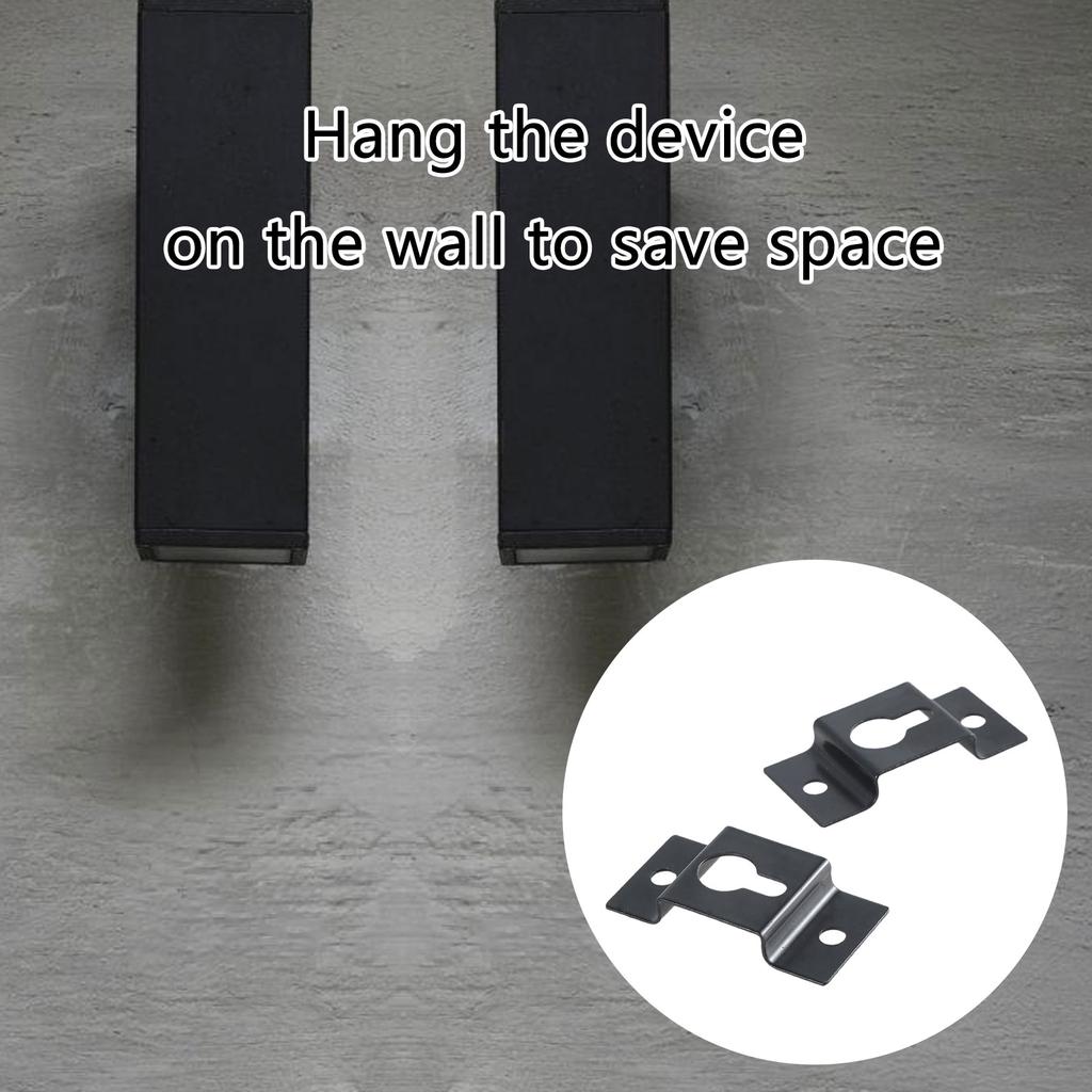 1 пара настенных крючков для динамиков объемного звучания, надежная и долговечная металлическая конструкция для экономии места музыкального оборудования