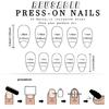 24 Pcs French Tip Stick On Nail Butterfly False Nail Short Almond Press On Nail Flowers Artificial Acrylic Nail