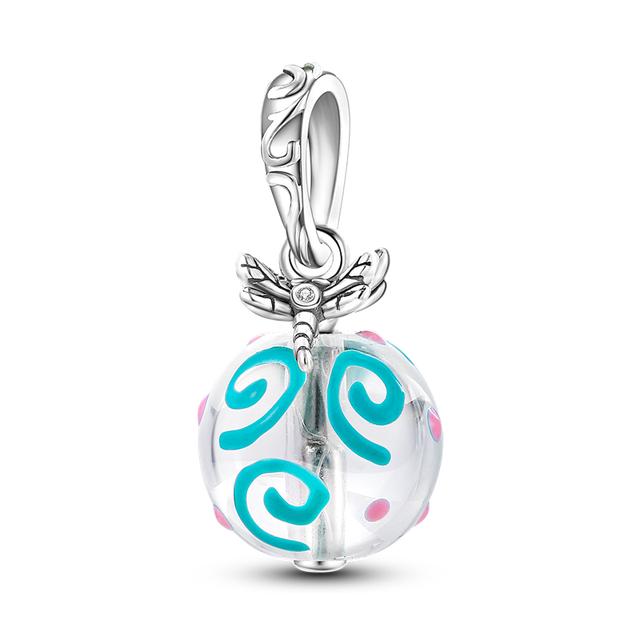 Стерлингового Серебра 925 Динозавр Кошка Собака Собачка Лягушка Птица Бусины Божья Коровка Подвеска Подходит Оригинальные Подвески Браслет Серебро 925 Изготовление Ювелирных Изделий