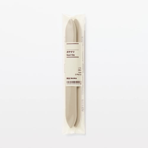 MUJI Пилочка для ногтей мягкая 2 шт 12050247
