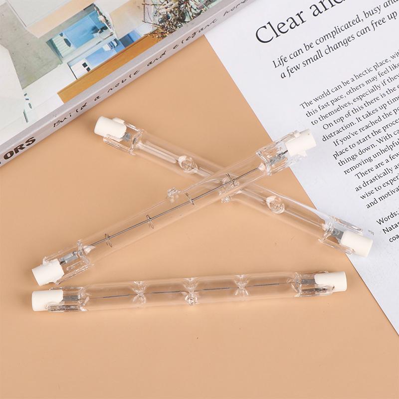 1 шт. 100/200/300 Вт галогенная лампа 118 мм двухцокольная линейная галогенная лампа R7S