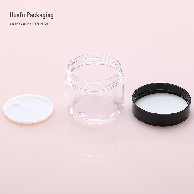 Бутылка из ПЭТ-пластика с широким горлом и 47 зубцами, 40 мл, баночка для крема для дорожных косметических средств