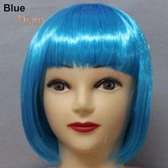 Цветные парики для косплеев и вечеринок