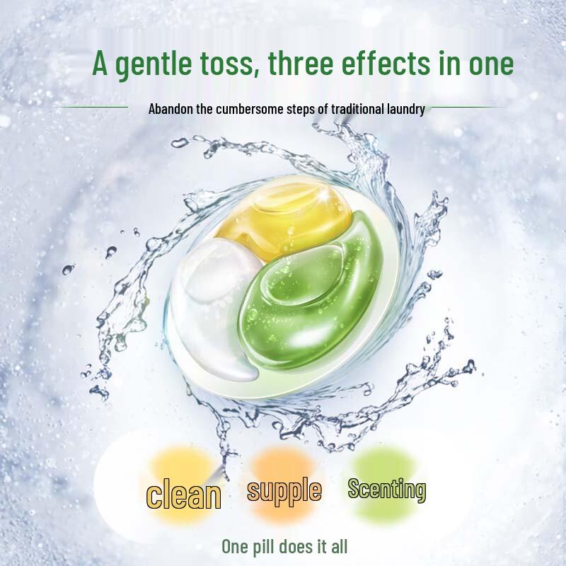 Lion Гель для стирки в капсулах с растительным экстрактом Nanox