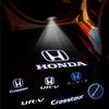 For Honda Acc02pcs/set For Honda Accord Odyssey Elysion CR-Z Spirior Auto Accessories Car Door Welcome Light Led HD Projector Lamp