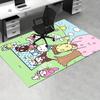Office Rug Hello Kitty, Picnic Anti-Slip Rug, Machine Washable for Living Room, Bedroom, Office, Multiple Sizes, Bedroom Mat, Decorative Mat, Durable