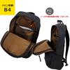 Рюкзак MSPC Slick Backpack Полиэстер Прочный PU [Шедевр] (600D (Высокое покрытие), 2. Черный)