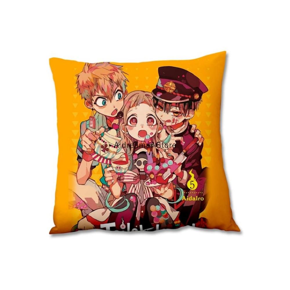 Наволочка Ханако-кун, аниме, подушка с вентилятором внутри, холщовая наволочка восьмого поколения, украшения дома