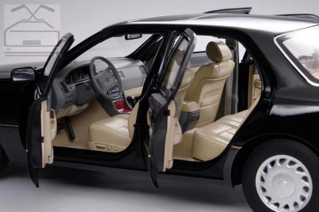 FREESTYLE XiaoGuang MODEL 1/18 Scale Lexus LS400 1993 Black Finished Product 8230811B