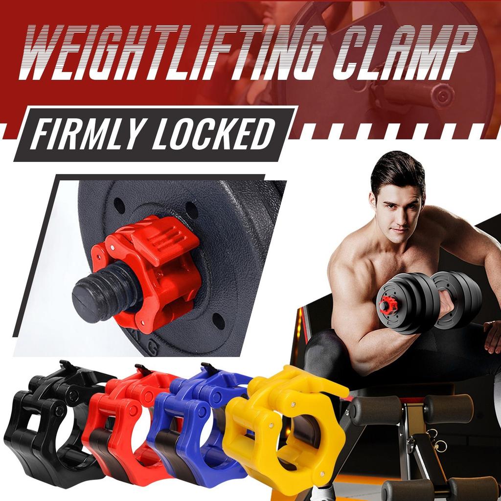 Зажим для штанги 2-дюймовый зажим для штанги 2-компонентный штанга для тяжелой атлетики быстросъемный