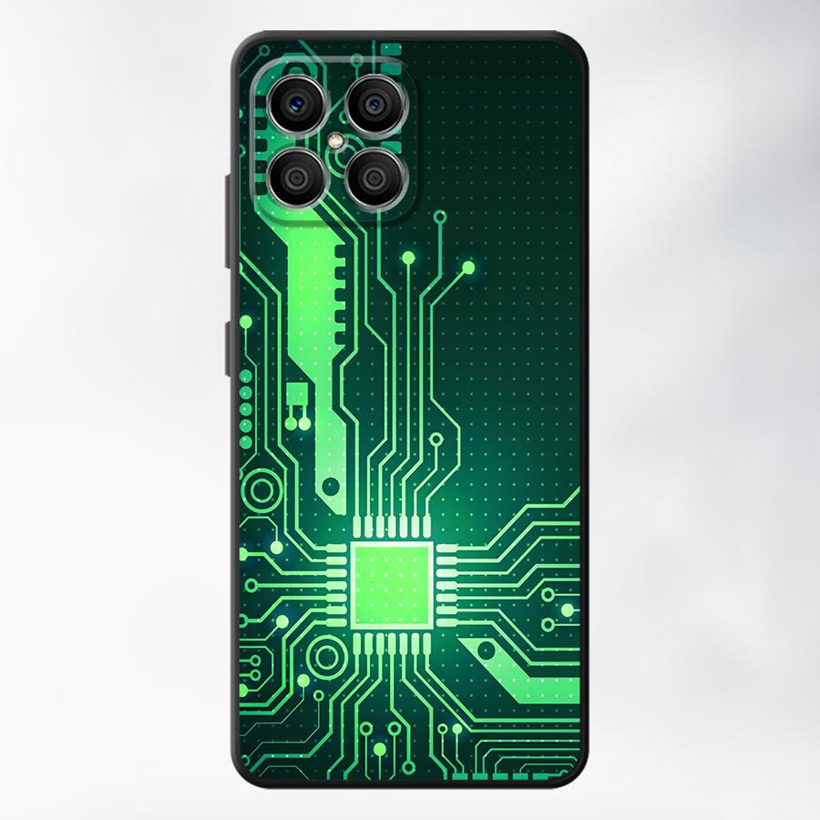 Чехол для Huawei P30 P20 Pro P20 P40 Lite P Smart 2019 P20 Lite 2018 Funda Чехол для телефона Ретро Печатная плата