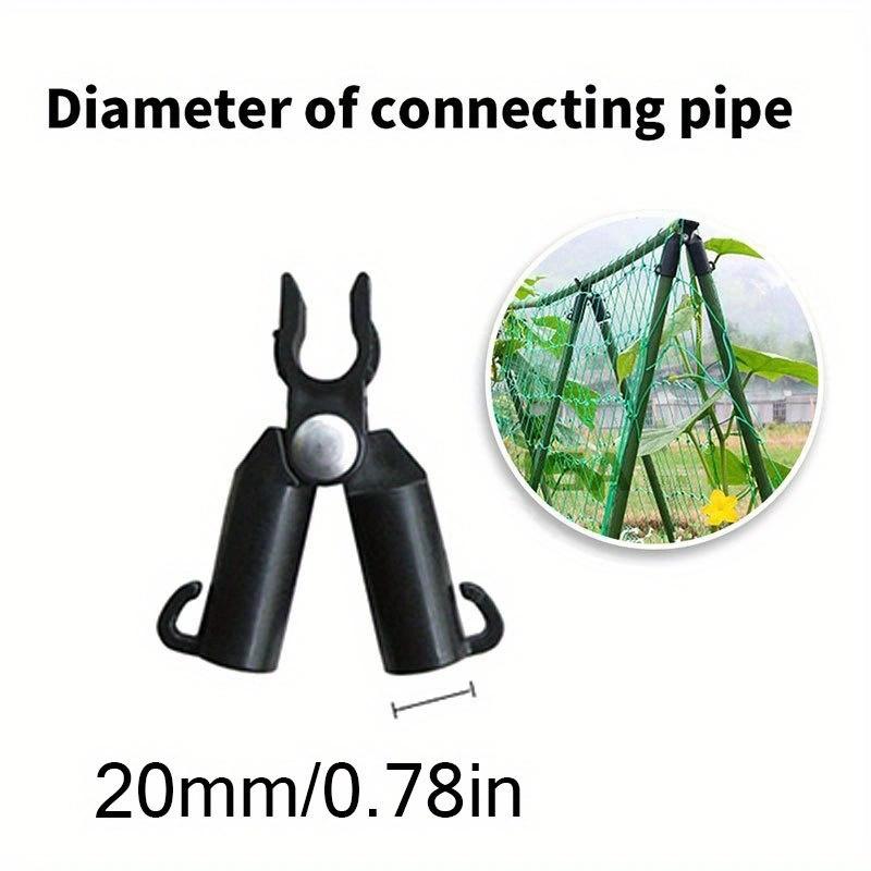 5 шт., аксессуары для навесов и столбов, зажим для быстрого сада, стальная труба для восхождения, опора для растений, набор кронштейнов