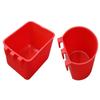 5pcs Bird Feeding Cups Plastic Bowls for Pigeons Pet Birds Poultry Feeding Tray