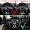 Для Mazda 6 Atenza GJ 2013 2014 2015 2016 хромированная крышка панели рулевого колеса, кнопка переключения, накладка, наклейка, украшение автомобиля