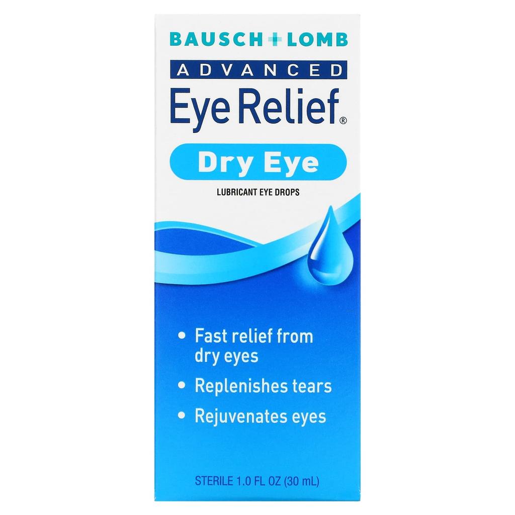 Bausch + Lomb, Продвинутое средство от сухости глаз, 1 жидкая унция (30 мл)